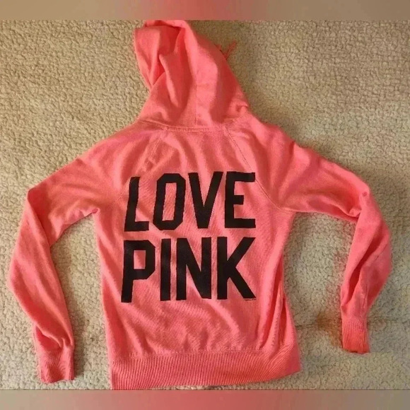 PINK Victoria's Secret Pink Zip-Up Hoodie - Picture 10 of 11